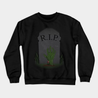 Zombie Hand Crewneck Sweatshirt